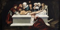 Картина автора Кранах Старший Лукас под названием Страсти Христовы. Погребение Христа