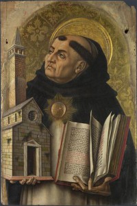 Картина автора Кривелли Карло под названием Saint Thomas Aquinas