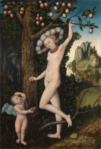 Картина автора Кранах Старший Лукас под названием Cupid complaining to Venus