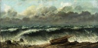 Картина автора Курбе Гюстав под названием Wave