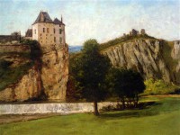 Картина автора Курбе Гюстав под названием Le Chateau de Thoraise