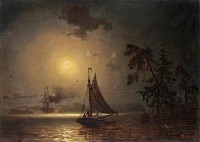 Картина автора Ларсон Маркус под названием Nocturnal voyage