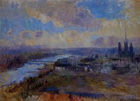 Картина автора Лебург Альберт под названием The Seine at Rouen 02  				 - Сена в Руане 02
