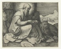 Картина автора Лейден Лукас под названием Святой Иероним