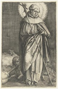Картина автора Лейден Лукас под названием Святой Доминик