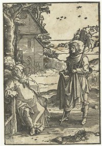 Картина автора Лейден Лукас под названием Кровавые одежды Иосифа показали Иакову