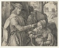 Картина автора Лейден Лукас под названием Христос Садовник является Святой Марии Магдалине