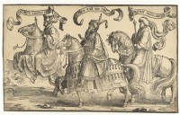 Картина автора Лейден Лукас под названием Двенадцать царей Израиля - Короли Иорама, Азария и Джонатан