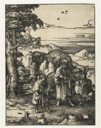 Картина автора Лейден Лукас под названием Авраам и Исаак