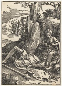 Картина автора Лейден Лукас под названием Самсон и Далила