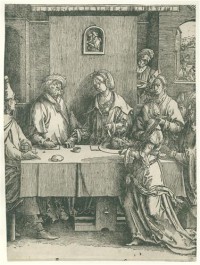 Картина автора Лейден Лукас под названием Саломея с головой Иоанна Крестителя
