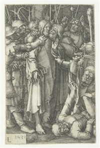 Картина автора Лейден Лукас под названием Страсти Христовы. Взятие Христа под стражу