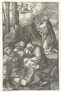 Картина автора Лейден Лукас под названием Страсти Христовы Христос на Масличной горе