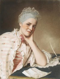 Картина автора Лиотар Жан Этьен под названием Mademoiselle Louise Jacquet, actress