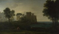 Картина автора Лоррен Клод под названием The Enchanted Castle