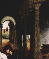 Картина автора Лотто Лоренцо под названием Christi Abschied von Maria