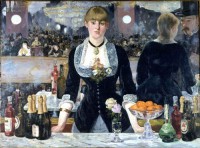 Картина автора Мане Эдуард под названием Bar'' Folies Bergere 1881-1882,.  				 - Бар ''Фоли-Бержер 1881-1882 гг.
