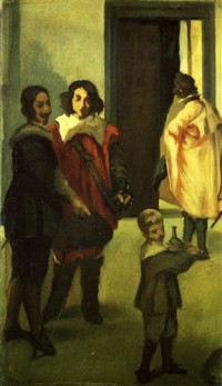 Картина автора Мане Эдуард под названием Les cavaliers espagnols