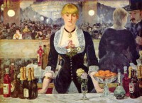 Картина автора Мане Эдуард под названием Bar in den Folies Bergere