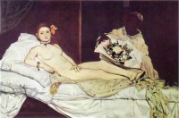 Картина автора Мане Эдуард под названием Olympia