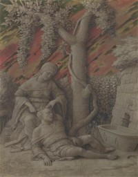 Картина автора Мантенья Андреа под названием Samson and Delilah