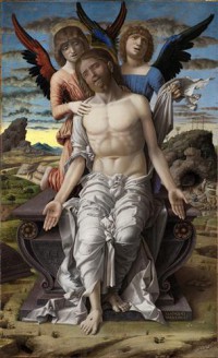 Картина автора Мантенья Андреа под названием Christ on the Tomb