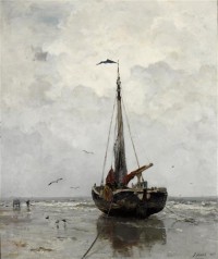 Картина автора Марис Якоб под названием Fishing boat