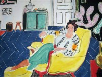 Картина автора Матисс Анри под названием Woman Seated in an Armchair