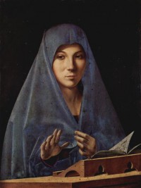 Картина автора Мессина Антонелло под названием Maria der Verkundigung