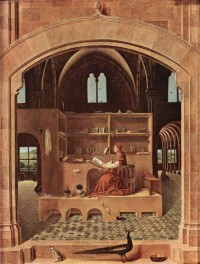Картина автора Мессина Антонелло под названием Hl. Hieronymus im Gehaus