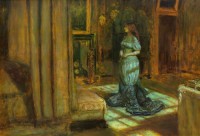 Картина автора Миллес Джон Эверетт под названием The Eve of St. Agnes