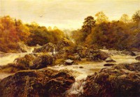 Картина автора Миллес Джон Эверетт под названием The Sound of Many Waters  				 - Шум водных потоков