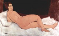 Картина автора Модильяни Амедео под названием Reclining Nude