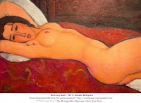Картина автора Модильяни Амедео под названием Reclining Nude
