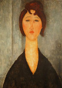 Картина автора Модильяни Амедео под названием Portrait of a Young Woman