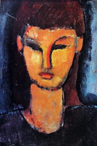 Картина автора Модильяни Амедео под названием Head of a young woman