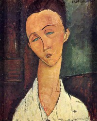 Картина автора Модильяни Амедео под названием Portrait of Lunia Czechowska