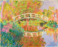 Картина автора Моне Оскар Клод под названием японский мостик