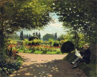 Картина автора Моне Оскар Клод под названием Сад