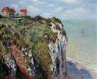 Картина автора Моне Оскар Клод под названием The Cliff at Dieppe
