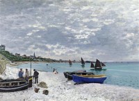 Картина автора Моне Оскар Клод под названием пляж
