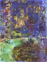 Картина автора Моне Оскар Клод под названием The Garden in Giverny