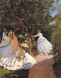 Картина автора Моне Оскар Клод под названием Women in the Garden