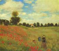 Картина автора Моне Оскар Клод под названием Poppy Fields