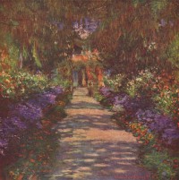 Картина автора Моне Оскар Клод под названием Garden Path