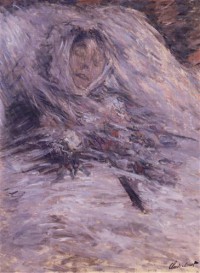 Картина автора Моне Оскар Клод под названием Camille Monet on Her Deathbed