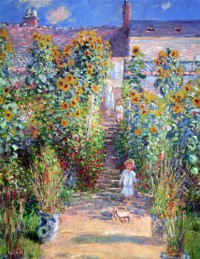 Картина автора Моне Оскар Клод под названием The Artist's Garden at Vetheuil