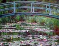 Картина автора Моне Оскар Клод под названием The Japanese Footbridge