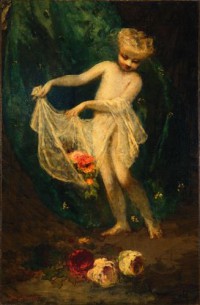 Картина автора Монтичелли Адольф под названием Cupid  				 - Амур
