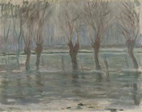 Картина автора Моне Оскар Клод под названием Flood Waters